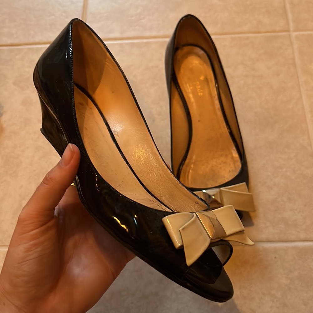 Kate Spade Peep Toe Low Pumps - Picture 2 of 2